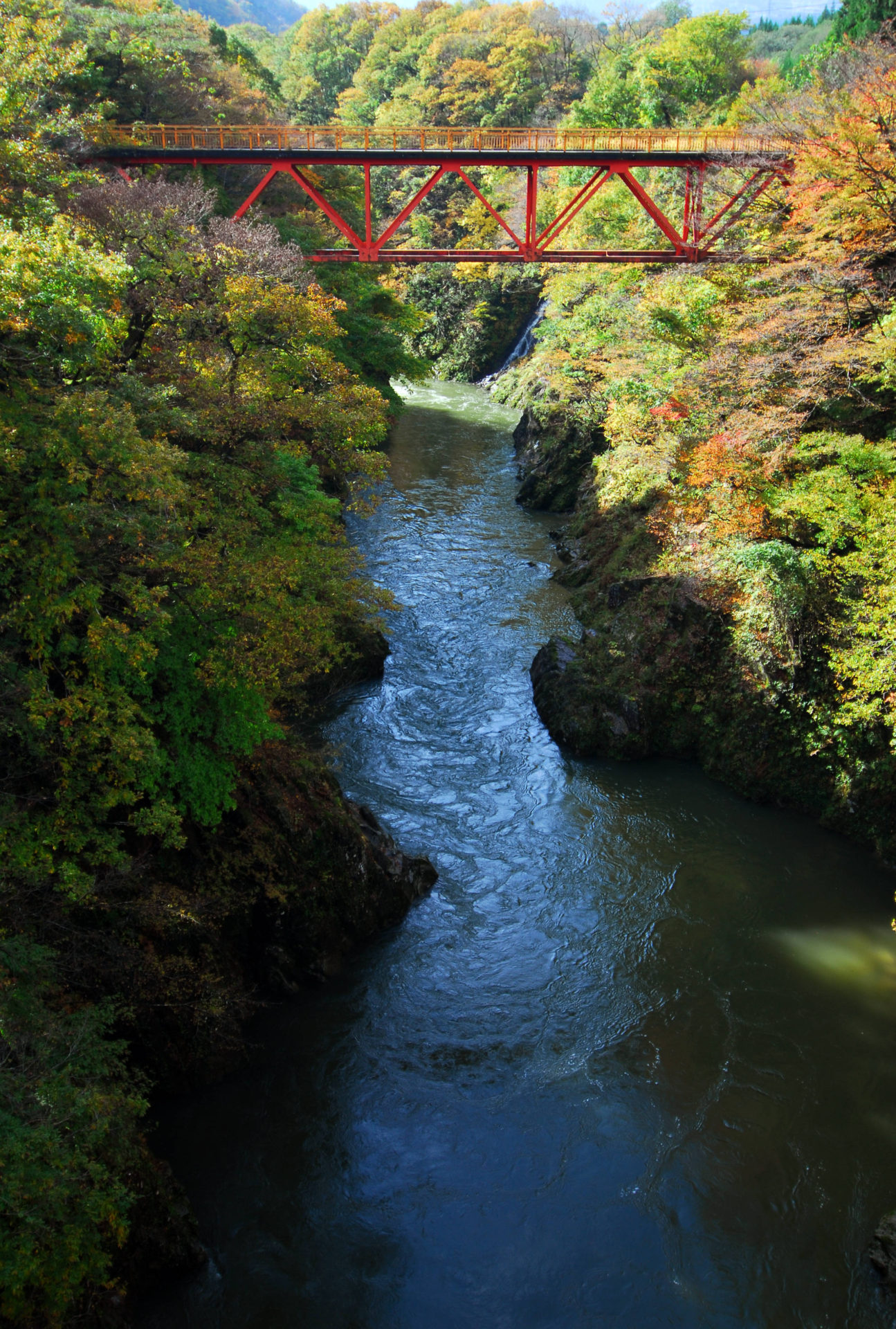 新田橋の風景