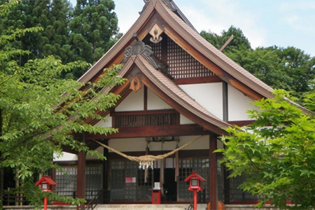 大宮子易両神社の風景