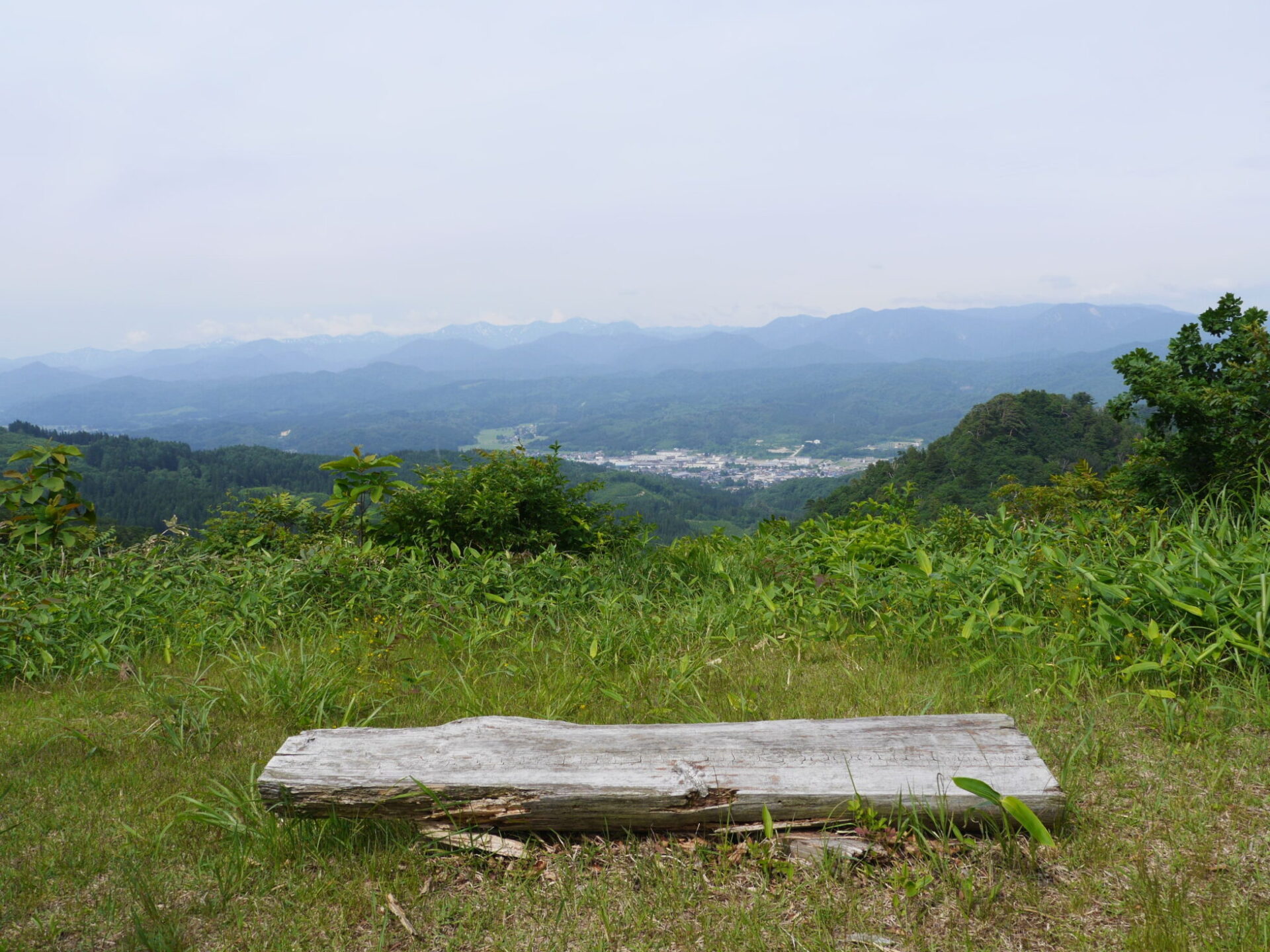 飯豊朝日展望台の風景