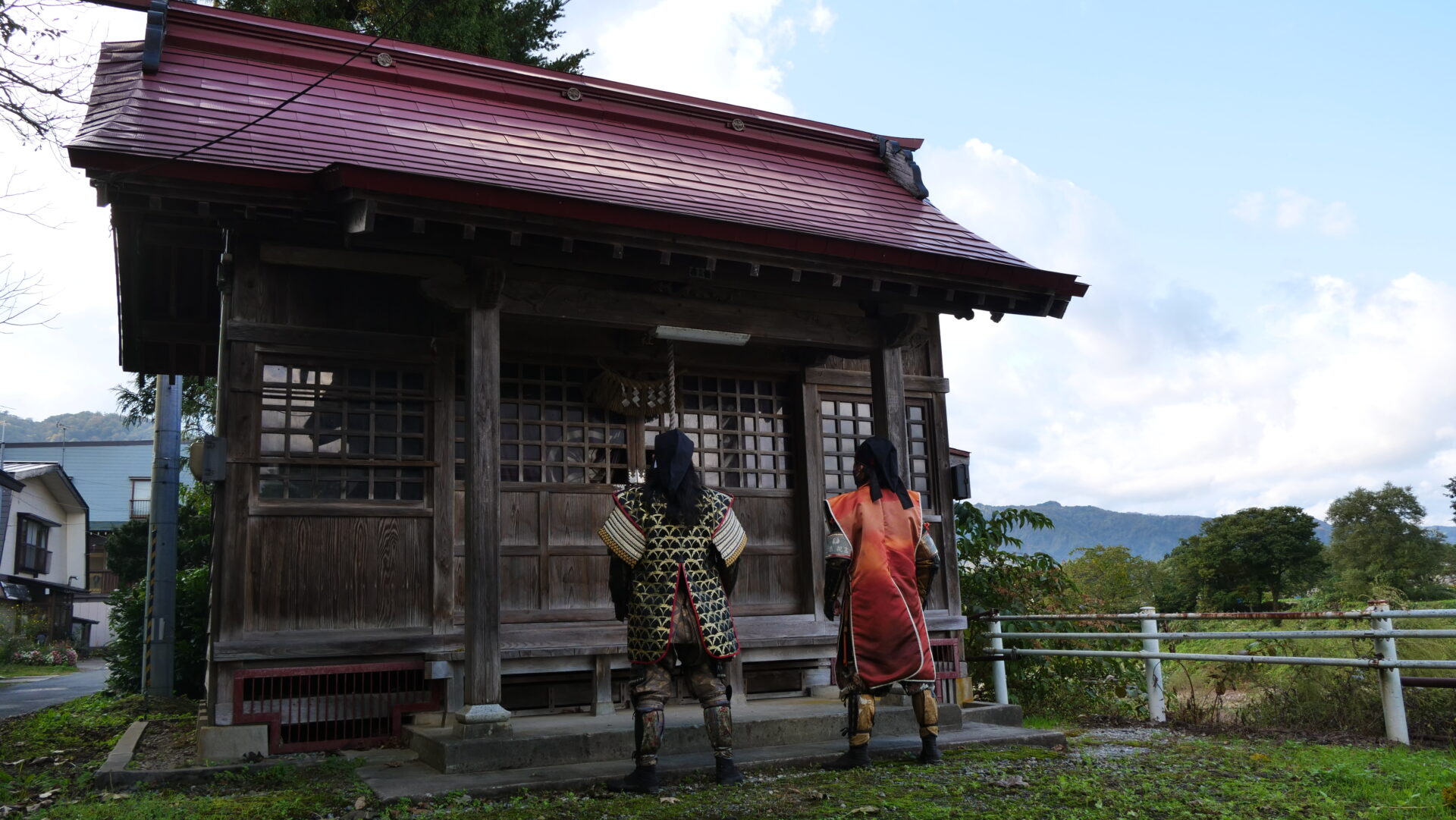 飯綱神社の風景